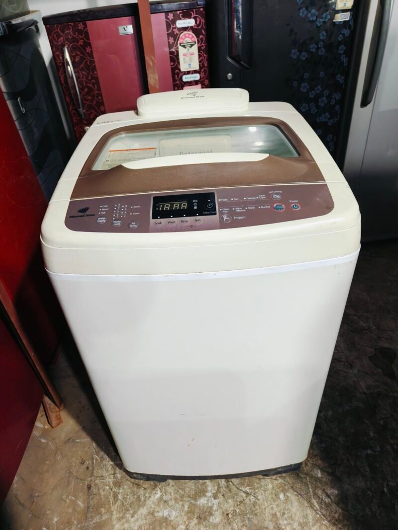 Samsung diamond drum 6.5 kg fully automatic gently used top load washing machine