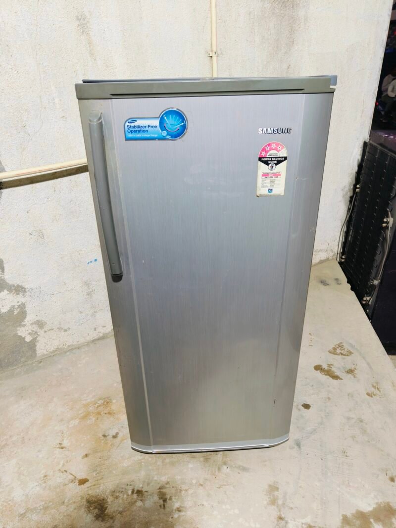 Samsung 4 star energy rating grey in colour 190 ltr single door refrigerator